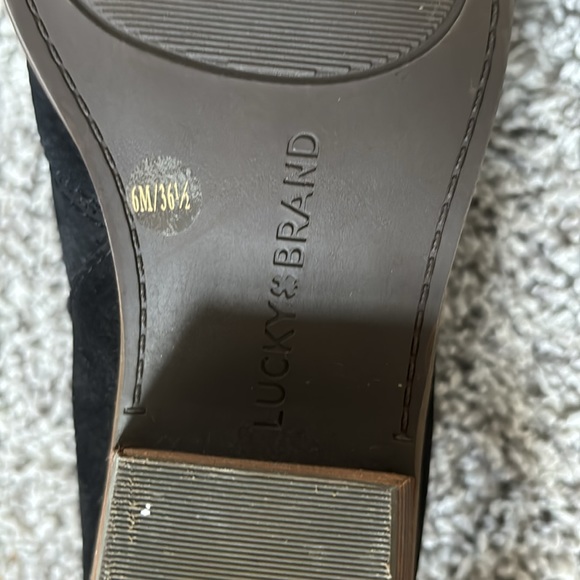 Black lucky brand dress shoes - Picture 4 of 7